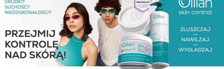Dermokosmetyki OILLAN SKIN CONTROL – problemy skórne pod kontrolą